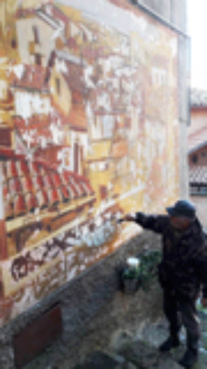 Rocca di Papa: comincia il restauro dei murales