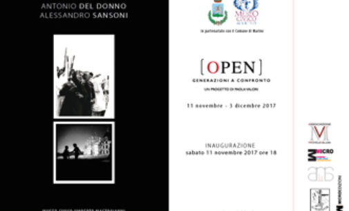 Marino – Al Museo Civico si inaugura “Open – Generazioni A Confronto”