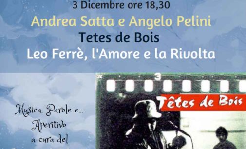 Leo Ferrè, l’Amore e la Rivolta: prima conferenza-concerto a Lanuvio