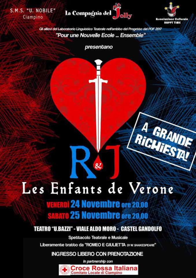 Castel Gandolfo: La Passione arriva in Teatro… E non solo quella di Romeo e Giulietta!