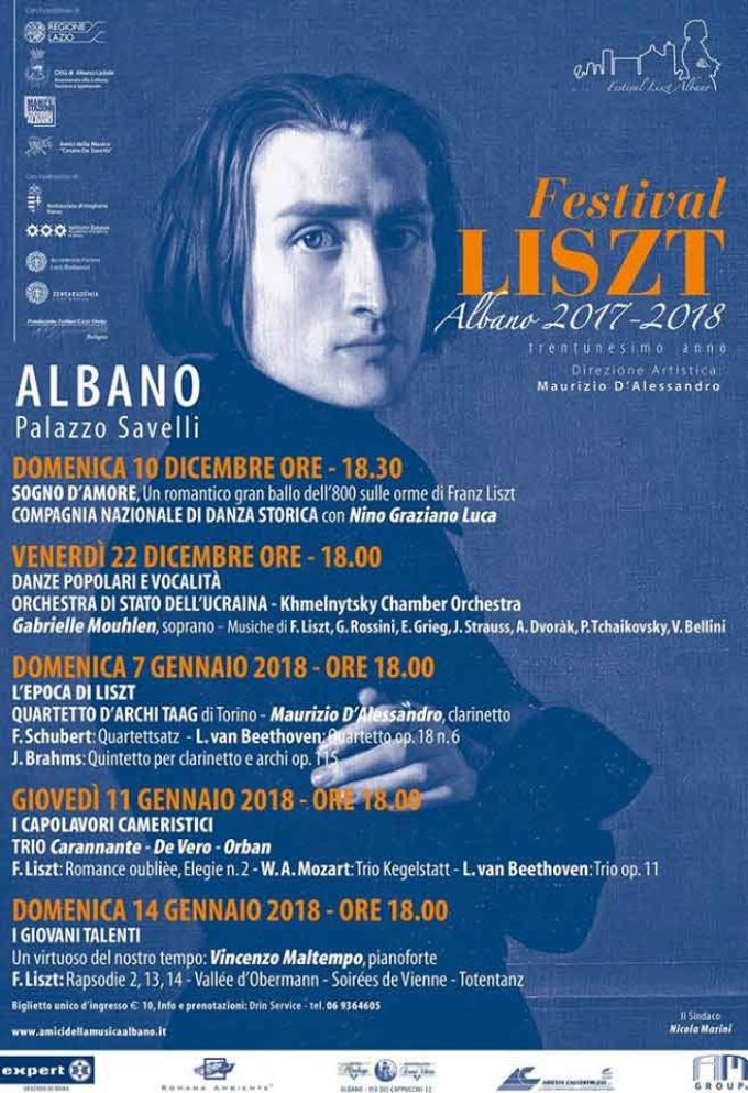 Albano Laziale, Festival Liszt a Palazzo Savelli l’Orchestra di Stato dell’Ucraina