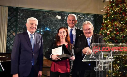 Il Premio Leonardo per la Musica a due strumentiste della JuniOrchestra dell’Accademia Nazionale di Santa Cecilia