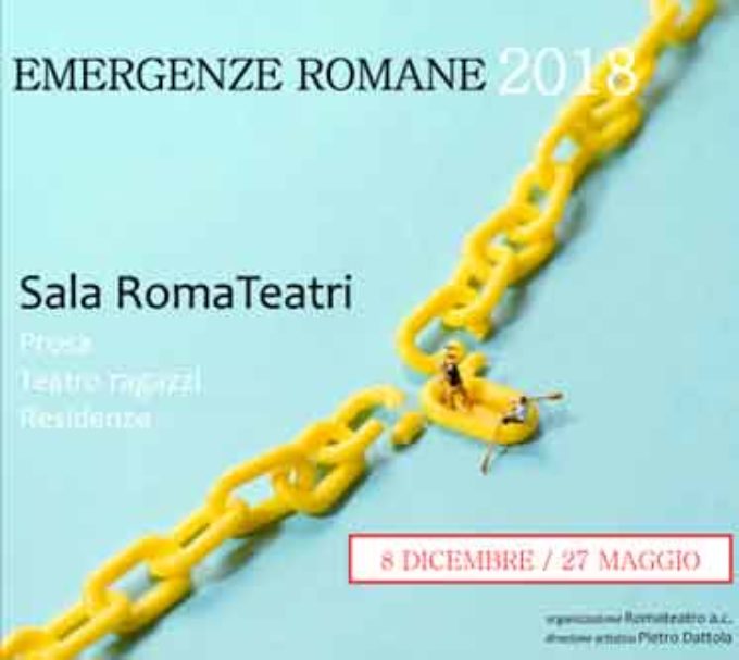 Teatro Ragazzi – Emergenze Romane 2018
