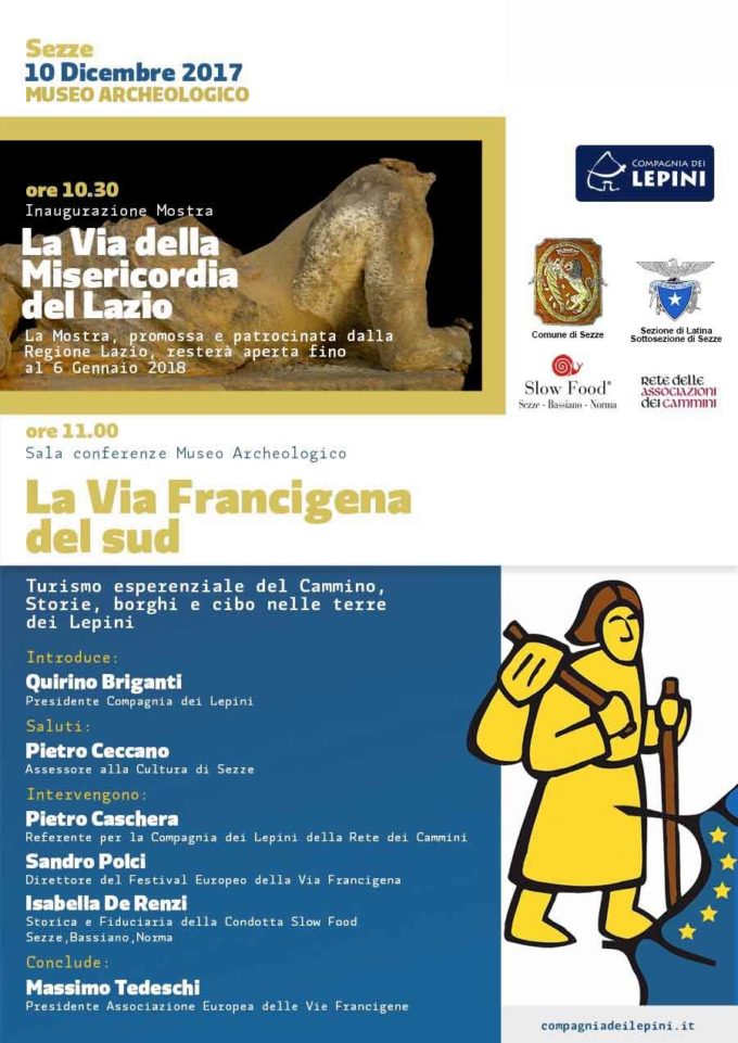 Sezze – Inaugurazione mostra “La Via della Misericordia del Lazio”