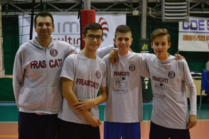 Volley Club Frascati, tre ragazzi convocati nella rappresentativa Cqt. De Gregorio: «Che orgoglio»