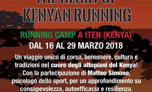 Matteo Simone, psicologo e ultramaratoneta, racconta il suo stage in Kenya