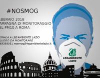 Parte #NoSmog, la nuova campagna di monitoraggio del PM10 a Roma
