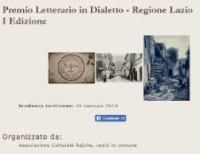 Labico: Annunziata Pellegrini tra i vincitori del Premio Letterario in Dialetto