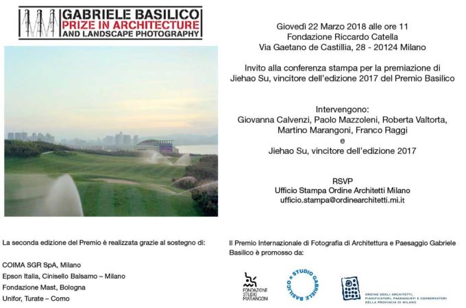 Premio internazionale di fotografia di architettura e del paesaggio Gabriele Basilico