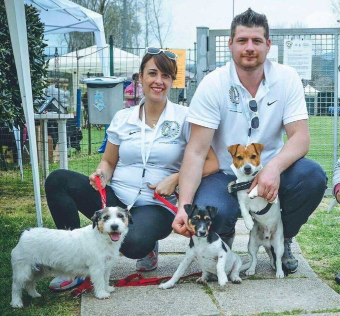 in centinaia a mentana (rm) per il raduno dei jack russel terrier