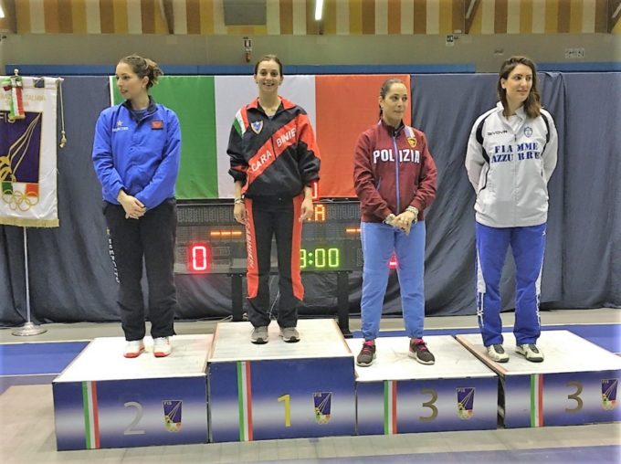 La spadista Francesca Quondamcarlo conquista il bronzo a Caorle