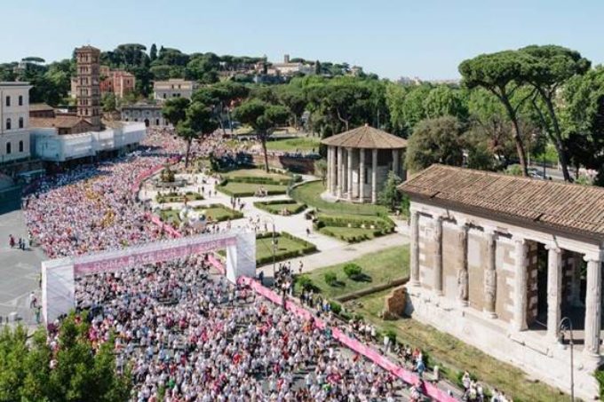 26 Aprile 2018 – Oysho rinnova per il quarto anno il suo appuntamento alla Race for the Cure di Roma
