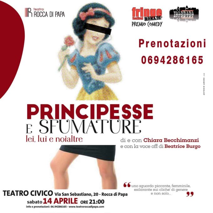 Teatro Civico di Rocca di Papa – Principesse e Sfumature… lei, lui e noialtre