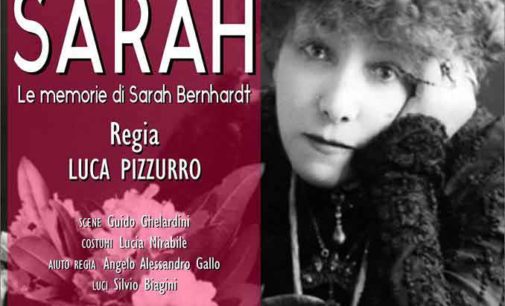 “Le memorie di Sarah Bernhardt” al teatro Trastevere di Roma