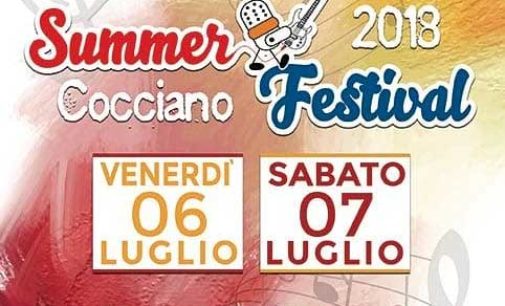 Il Cocciano Summer Festival torna il 6 e 7 luglio 2018