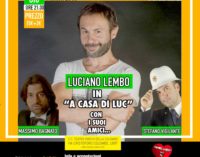 Luciano Lembo ai Parchi della Colombo con lo spettacolo “A casa di Luc”