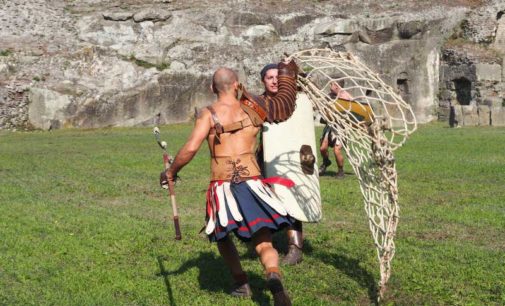 Albano Laziale, i legionari di Atmosfere del Mondo Romano Antico protagonisti all’Anfiteatro Severiano