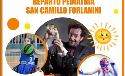 Ospedale San Camillo, il “Teatro dei piedi” per i piccoli ricoverati in pediatria