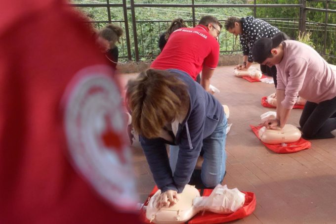 La Croce Rossa Italiana ha organizzato un corso di Primo Soccorso