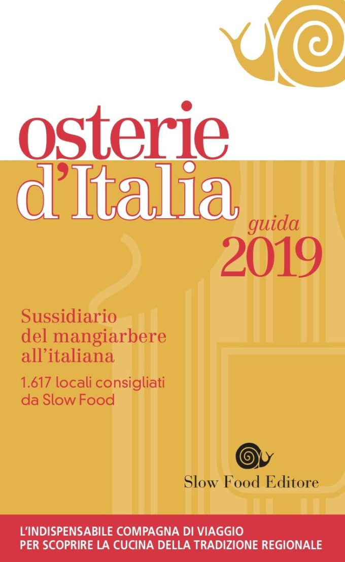 I riconoscimenti della guida Osterie d’Italia 2019 in Lazio