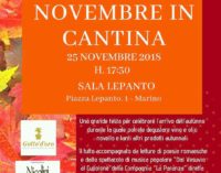 Marino – Novembre in cantina