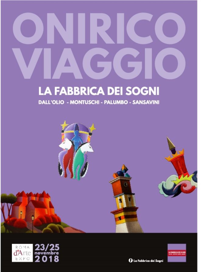 La Fabbrica dei Sogni con “Viaggio Onirico” a Roma d’Arte Expo 23-25/11