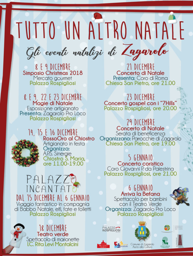 “Tutto un altro Natale” Da questo weekend al via gli eventi natalizi di Zagarolo