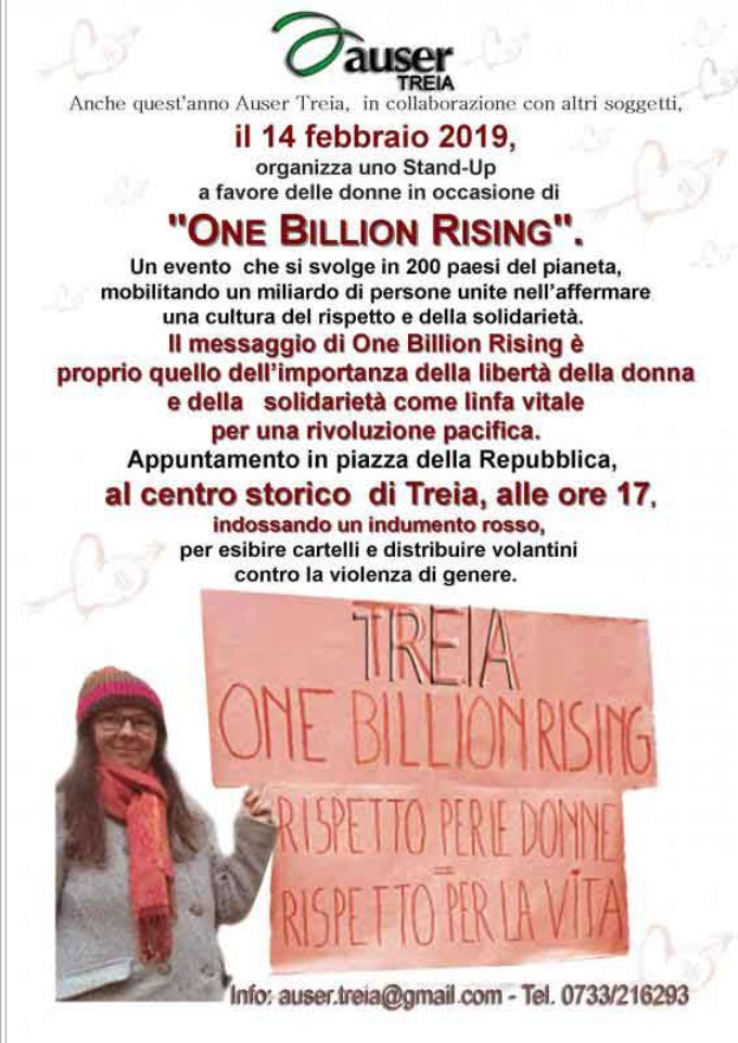  Treia – “Stand Up for One Billion Rising”