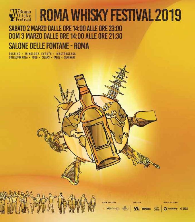 Roma Whisky Festival Roma, 2 e 3 marzo 2019