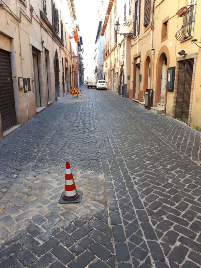 Zagarolo – Avviati gli interventi di manutenzione straordinaria su Via Antonio Fabrini
