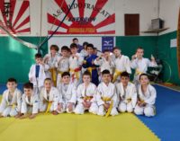 Asd Judo Frascati, la carica dei 44 mini judoka in mostra nella terza tappa del “Quattro stagioni”
