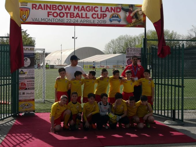 Città di Valmontone (calcio), festa per la prima edizione della “Raimbow Magic Land Football Cup”