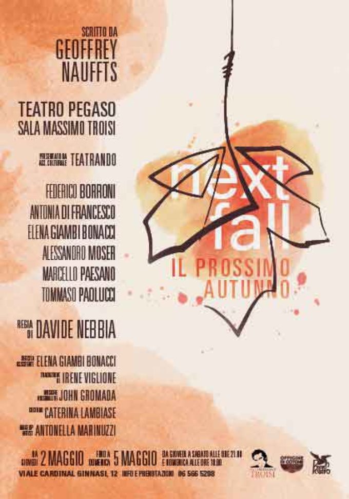 Teatro Pegaso di Ostia –  “Next Fall”