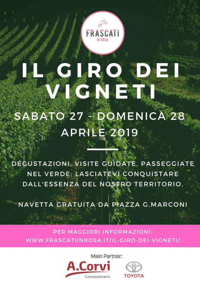 Frascati  – Un weekend con il Giro dei Vigneti