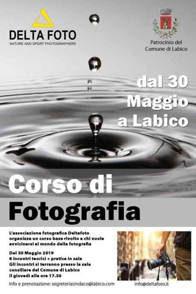 Labico – Corso di fotografia a Palazzo Giuliani!