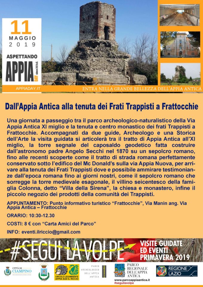 Appia Day 2019, il festival della Via Appia Antica