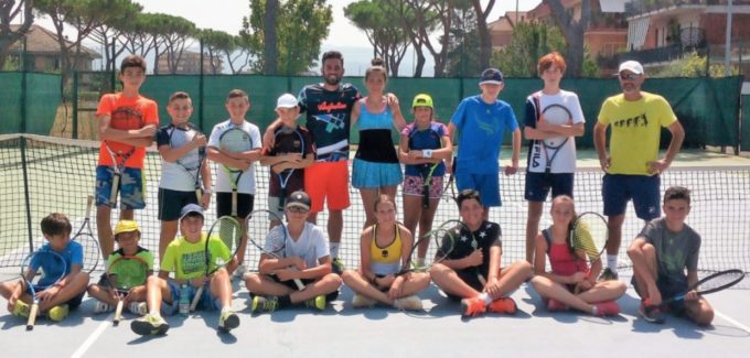 Tc New Country Frascati, da giugno il centro tecnico di tennis estivo con Molinari, Marte e Giudizi