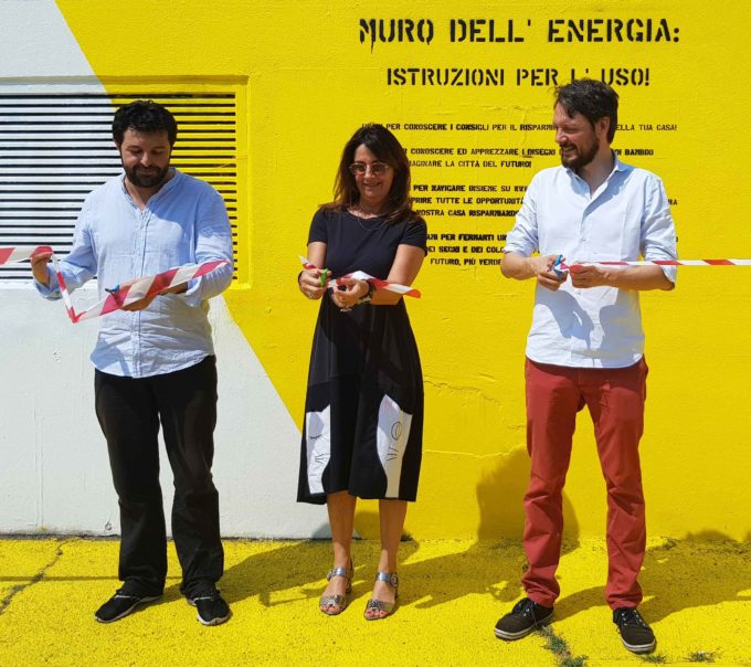 Milano: inaugurato alla Bovisa il “Muro dell’Energia”