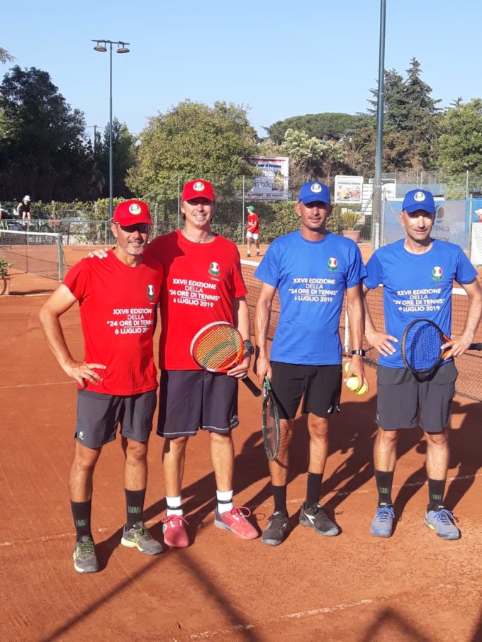 Tc New Country Frascati (tennis), che festa per la “24 Ore”: vittoria alla squadra Azzurra