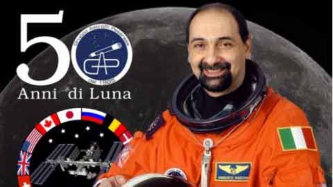Sbarca a Nemi Venerdi 23 Agosto l’astronauta Umberto Guidoni con “ La Luna Vista Dallo Spazio