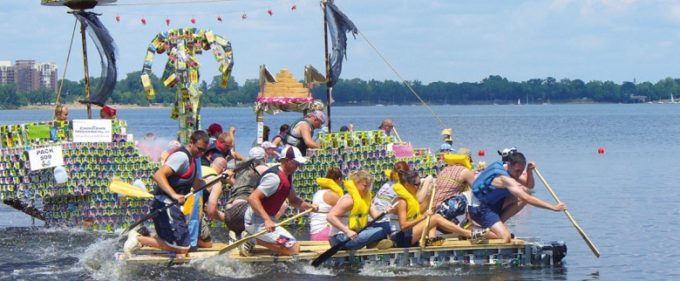 Circustenibile e Re Boat National Race: la regata riciclata e tutti gli appuntamenti del weekend