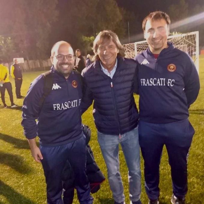 Football Club Frascati, i tecnici Martini e Tonicello… a scuola dalla Roma e da Bruno Conti