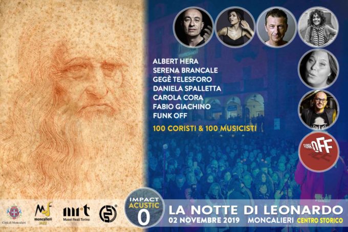 Inaugurazione del Moncalieri Jazz Festival con LA NOTTE DI LEONARDO