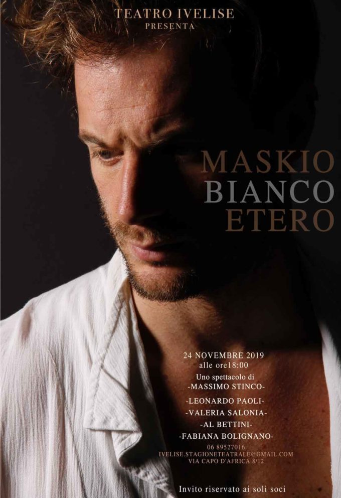 Teatro Ivelise presenta “Maskio Bianco Etero”