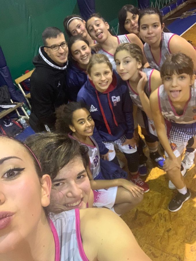 Club Basket Frascati, l’Under 14 femminile promette benissimo. Latini: “Arrivare in top4? Magari”