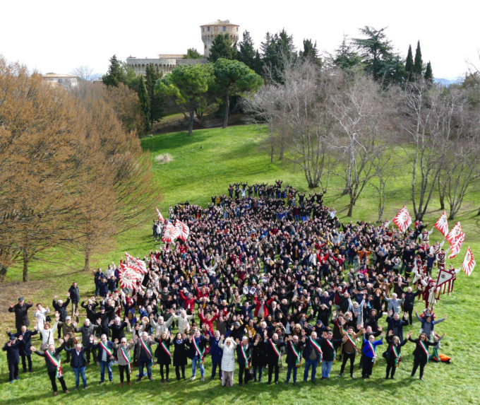 Volterra 2021: mille persone per festeggiare la candidatura