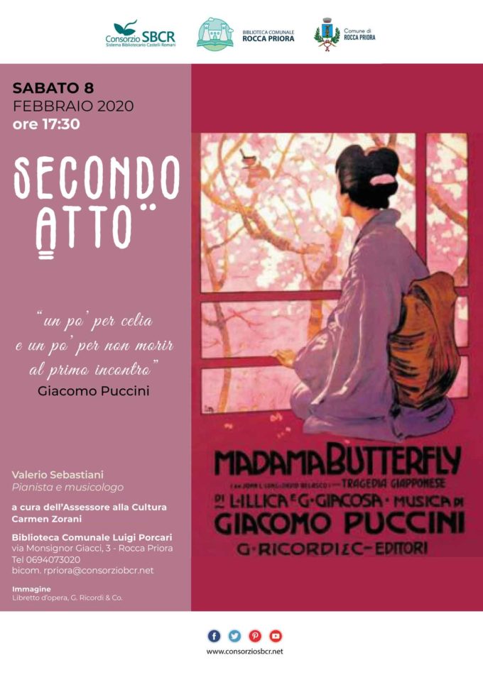 Madama Butterfly a Rocca Priora