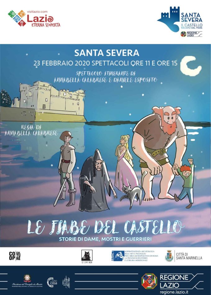 Santa Severa: a Carnevale “Le Fiabe al Castello” 