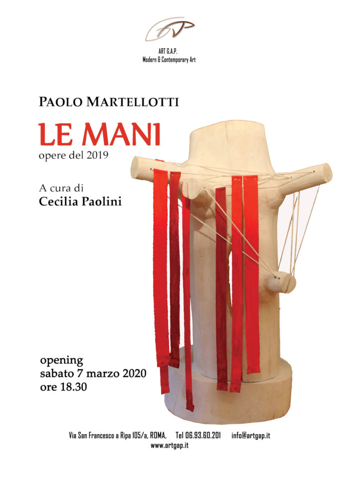 LE MANI – Personale di Paolo Martellotti