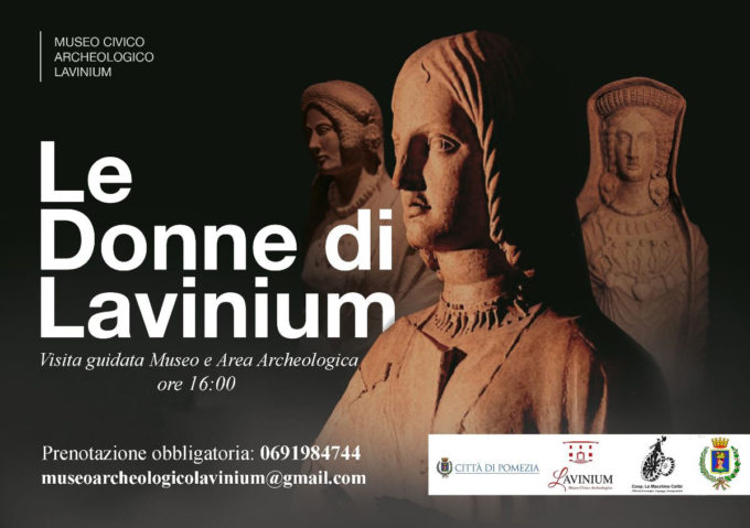 Visita guidata Museo e Area Archeologica giovedì 16 luglio – “Le Donne di Lavinium”